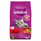 Ração Whiskas Carne para Gatos Adultos - 10,1 Kg