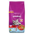 Ração whiskas gatos castrados sabor carne 2,7kg
