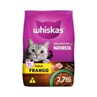 Ração Whiskas Melhor Por Natureza Frango para Gatos Adultos - 2,7kg