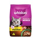 Ração Whiskas Melhor Por Natureza Frango para Gatos Adultos - 2,7kg