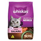 Ração Whiskas Melhor Por Natureza Salmão Gatos Adultos - 10,1 Kg