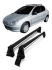 Rack Bagageiro Peugeot 206/207 - Fixação Porta - Preto