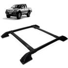 Rack Bagageiro Teto L200 Sport 2004 a 2012 Tubolar Preto - Track