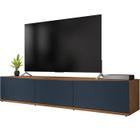 Rack Bancada Para TV 60 Pol 180cm 11082 Cedro Azul Cobalto DCASA - CASA D