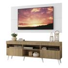 Rack com Painel e Suporte TV 65" Retrô Londres Multimóveis V3347