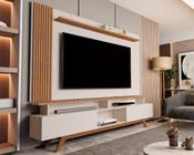 Painel Ripado Loft Com Rack Classic 2 Gav 1.8 Off White Nature Imcal - Rack  com Painel - Magazine Luiza