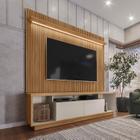 Rack com Painel para TV até 75” 181cm com Prateleira com LED Cronos CabeCasa MadeiraMadeira