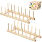 Rack de armazenamento de quebra-cabeças Tioncy Wood Jigsaw Holder para crianças/adultos