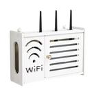 Rack de Parede para Roteador WiFi - Organizador com Caixa de Armazenamento