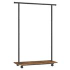 Rack de roupas SONGMICS com rodas 38,8" Metal UHSR151B01