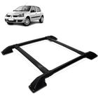 Rack de Teto Bagageiro Clio Hatch 1999 a 2016 Tubolar Preto - Track