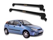 Rack de Teto Bagageiro Ford Focus Hatch 1997 1998 1999 2000 ate 2008 - Preto ou PRATA - PRIME