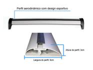 Rack De Teto em Alumínio Para Carro Uno Antigo 4 Portas - Mundialshop