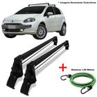 Rack De Teto Fiat Punto 4 Portas 08 A 17 e 1 Elastico Corda