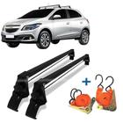 Rack De Teto Onix E Prisma 13 À 20 + 2 Cintas De Amarração