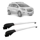 Rack De Teto Travessa Chevrolet Spin 2012 a 2021 Aluminio MN-342 Preto MN-343 Prata MN Travessas