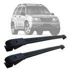 Rack De Teto Travessa Chevrolet Tracker 2001 a 2012 Alumínio MN-328 Preto MN-329 Prata MN Travessas