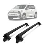 Rack De Teto Volkswagen Up 4 Portas 2014 a 2021 Alumínio Preto VW-148 Prata VW-149 Projecar