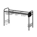 Rack Escorredor Suspenso Arthi Preto 82x29,5x54,3cm