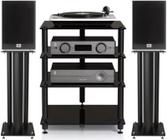 Rack Norstone HIFI Bergen 2 + Par de Pedestal Stylum Max