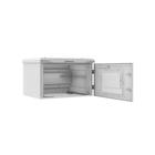 Rack Outdoor Fibracem Em Alumínio 6u 450mm P450 Cinza - Ba0050s00001000