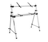 Rack para 2 Teclados 6 Oitavas (76 Teclas) Titanium TY212 BEM com Suporte Notebook