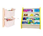 Rack Para Livros Infantil, Standbook + Organizador Pocket