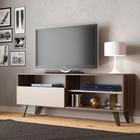 Rack para TV até 55 Polegadas 3 Nichos 1 Porta Detroit J Carvalho
