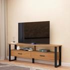 Rack para TV até 65" Estilo Industrial 1,80m com 2 gavetas 100% MDF F42 Pradel Móveis