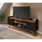 Rack para TV até 65 Polegadas 2 Portas 65 Polegadas Turim Bechara