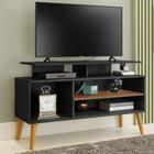 Rack para TV Brado Preto e Canela - CasaH