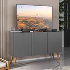 Rack Retrô para TV até 32 Polegadas com 3 Portas Multimóveis MP1067