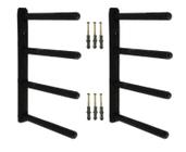 Rack Suporte Parede Quatro Pranchas Surf Par Parafuso Bucha