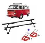 Rack Teto + 2 Elasticos Kombi Teto Alto E Baixo Todas - Vhip