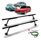 Rack Teto + 2 Elasticos Universal Carros Antigos Com Calha