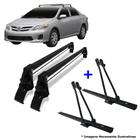 Rack Teto Aco Toyota Corolla 2003 a 2008 + 2 Transbikes - VHIP