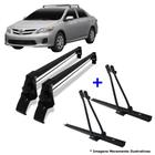 Rack Teto Aco Toyota Corolla 2003 A 2008 + 2 Transbikes - Vhip