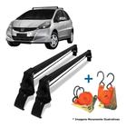 Rack Teto Bagageiro + 2 Cintas Honda Fit Ano 03/14 - Vhip