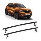 Rack Teto Bagageiro Aluminio Esporte Renault Kwid Ate 2023 - Vhip