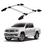 Rack Teto Bagageiro Amarok 2010 2011 2012 2013 Prata Parafu.