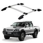 Rack Teto Bagageiro L200 Sport 2006 2007 2008 Prata Parafus.