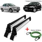 Rack Teto Fiat Siena E Palio 99 A 2016 E 1 Elastico Corda - Vhip