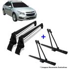 Rack Teto Gm Cruze Sedan 4P 2011 A 2015 + 2 Transbikes - Vhip