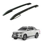 Rack Teto Longarina Hilux 2020 2021 2022 Cd Alumínio Preto - Bepo