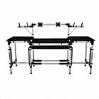 Rack Titanium Linear RAV-L Ideal Para Set DJ Conta com Suporte Vesa Para 2 Monitores LCD 24" - Titanium Racks