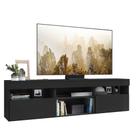 Rack TV 65" com 2 Portas Paris Multimóveis Preto