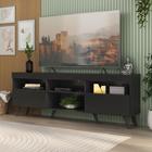 Rack TV até 65 Polegadas com Pés Retrô Multimóveis MP1091