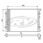 Radiador A3 1996 a 2016 Visconde 12513