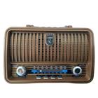 Radio Am Fm Portatil Retro Bluetooth Vintage Antigo Usb P2 AD-8282
