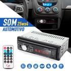 Rádio Automotivo Fiat Idea 2012 2013 2014 2015 2016 Bluetooth Pen Drive Cartão SD Entrada Auxiliar